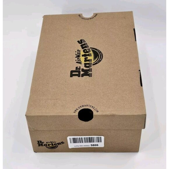 Dr Martens Bethan Oxford Platform Black Mary Jane Leather Shoes Womens US W5 NEW - Picture 8 of 9